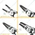 Ingco 5 Inch Circlip Plier Set Of 4 Pcs (HCCPS26125)