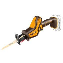 Ingco 65 mm 20V Lithium-Ion Cordless Reciprocating Saw, 3200 RPM (CRSLI6508)