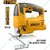 Ingco 65 mm 570 Watt Jig Saw Machine With 3 pcs saw blades, 3000 RPM (JS57028)