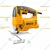 Ingco 65 mm 570 Watt Jig Saw Machine With 3 pcs saw blades, 3000 RPM (JS57028)