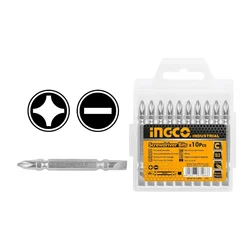 Ingco 10 Pcs 65 mm Magnetic Screwdriver Bits (SDB21HL133)