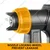 Ingco 800 ml 20V Cordless Paint Spray Gun With Battery, Charger & Accessories, Max. Viscosity 120 DIN-s (CSGLI20406)