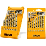 Ingco 8 Pcs HSS Twist Drill Bits Set (AKDB1088)