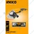 INGCO 230 mm 2200 W Angle Grinder,6600 RPM (AG220018)