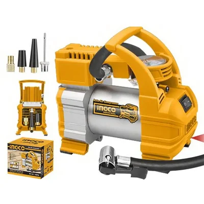 INGCO 12 V Auto Air Compressor with 140 psi Max. Pressure (AAC1408)