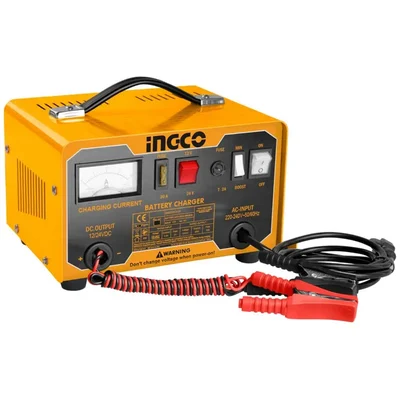 Ingco 12/24V (28-180Ah) Car-Battery Charger (ING-CB1601)