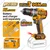 Ingco 13mm 20V Brushless Cordless Metal Chuck Impact Drill With Drill Bits & Screwdriver Bits, Max Torque 96Nm (CIDLI209681)