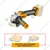 INGCO 4 inch (100 mm) 8500 RPM Lithium-Ion Cordless Angle Grinder Without Battery And Charger (CAGLI201008)