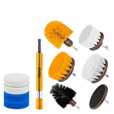 Ingco 11 Pcs Cleaning Brush Set WCB1101