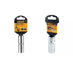  Ingco Combo of 16mm and 21mm Spark Plug Socket