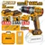 Ingco 13mm 20V Brushless Cordless Metal Chuck Impact Drill With Battery, Charger & Drill Bits, Max Torque 86Nm (CIDLI20868)