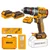 Ingco 13mm 20V Brushless Cordless Metal Chuck Impact Drill With Battery, Charger & Drill Bits, Max Torque 86Nm (CIDLI20868)