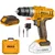 INGCO 12V 10 mm Lithium-Ion Cordless Drill With Battery, Charger & Accessories, 1500 RPM (CDLI1228)
