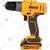 INGCO 12V 10 mm Lithium-Ion Cordless Drill With Battery, Charger & Accessories, 1500 RPM (CDLI1228)