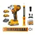 Ingco Li-Ion 20V Cordless Impact Wrench Combo Kit With Work Lamp, Impact Socket & Screwdriver Set (COSLI23011)