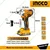 Ingco Li-Ion 20V Cordless Impact Wrench Combo Kit With Work Lamp, Impact Socket & Screwdriver Set (COSLI23011)