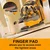 Ingco 20V cordless Palm Sander With Sanding Accessories, 12000 RPM (CPSLI2014)