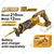 Ingco 210mm 20V Cordless Reciprocating Saw With 2 Pcs Blade, 0-2800 RPM (CRSLI2108)