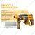Ingco 26mm 20V Cordless BL SDS-Plus With 3-Mode Functions Rotary Hammer With Bits & Chisel, 0-1100 RPM (CRHLI20228)