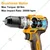 Ingco 20V 13 mm Lithium-Ion Cordless Drill With Metal Chuck, Battery, Charger & Accessories, 2000 RPM (CDLI20602)