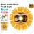 Ingco 130mm (5-1/8") Dry Diamond Disc For Cutting Brick, Concrete, Stone & Granite (DMD011301) - 5 Pcs/Pack