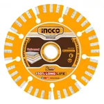 Ingco 130mm (5-1/8") Dry Diamond Disc For Cutting Brick, Concrete, Stone & Granite (DMD011301) - 5 Pcs/Pack