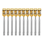 Ingco DBC0122501 14x250x20mm SDS Plus Flat Chisel (Pack Of 10)