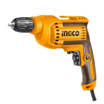 Ingco 10mm (3/8 Inch) 550 Watt Variable Speed & F/R Function Electric Rotary Drill Machine, 0-3300 RPM (ED550382)