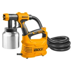 Ingco 550W HVLP Spray Gun With 850 ml Stainless Steel Tank (SPG5008-2) 