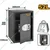 Ingco Electronic Safe(ESF5002) - 52L Capacity, Customizable 3 to 8 Digit Code