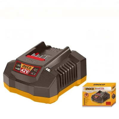 Ingco 42V 2A Fast Charger Suitable For All Ingco P42M 2.0 Ah Battery (FCLI42021)