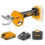 INGCO 20 mm & 30 mm Cordless Gauge Straight Shear 20 V With Battery & Charger (CSSLI203083)