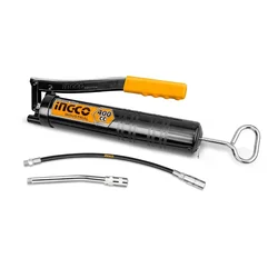 INGCO 400 cc Grease Gun, 4500 Psi Working Pressure With 1.2 mm Steel Tube (GRG015001)