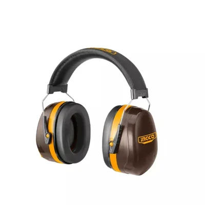INGCO (HEM3328) Industrial Earmuff, 26 dB and 32 dB Noise Reduction Rating & 33 dB, 38 dB SNR