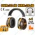 INGCO (HEM3328) Industrial Earmuff, 26 dB and 32 dB Noise Reduction Rating & 33 dB, 38 dB SNR