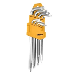 Ingco 9 pcs Professional Long Arm Torx Key Set (HHK13091)