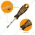 INGCO 6 Pcs Round Blade Screwdriver Set (HKSD0628) 
