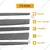Ingco 5 pcs Professional 8 inch Steel File Set - HKTFS0508