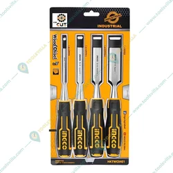 Ingco Premium Quality 4 Pcs Wood Chisel Set - HKTWC0401