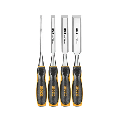 Ingco Premium Quality 4 Pcs Wood Chisel Set - HKTWC0401