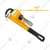 INGCO 10 inch(250mm) Pipe Wrench, Carbon Steel Material With 34 mm Max. Clamping Diameter (HPW0810)