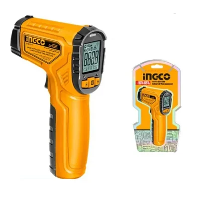 Ingco Infrared Thermometer With -50°C to 450°C (-58°F to 842°F) Temperature Range (HIT0155028)