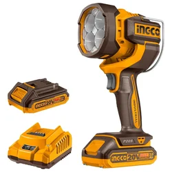 Ingco 20V Cordless LED Work Lamp With Battery & Charger (CWLI20881)