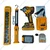 Ingco 20V Cordless Combo Kit of 1/2" Impact Wrench, Work Lamp, Impact Socket Set, Screwdriver Bit Set, Battery & Charger (COSLI23048)