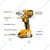 Ingco 20V Cordless Impact Wrench with Led, Battery, Charger & Accessories, Max. Torque 300 N.m (CIWLI2001)