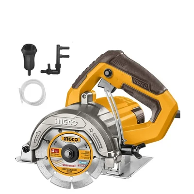 Ingco 110mm (4-3/8") 1400 Watt Marble Cutter With Cutting Disc, 13000 RPM (MC140068)