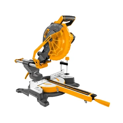 Ingco 255mm (10") 1800 Watt Dual Sliding Rails Mitre Saw With Blade & Accessories, 89mmx320mm Max. Cutting Capacity (BM2S180017)