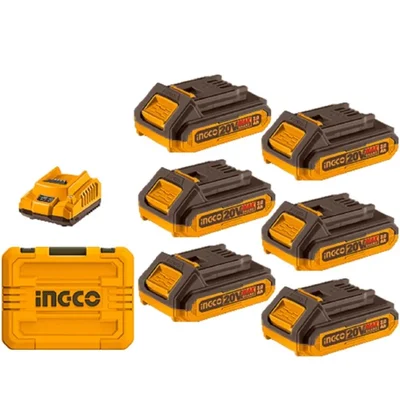 Ingco P20S Lithium-Ion battery and charger kit (FBCLI2062)