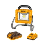 INGCO 20V Lithium-Ion Portable Cordless Lamp With Battery & Charger (CWLI20258)