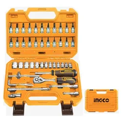 Ingco Professional 46 Pcs 1/4″ Socket Set (HKTS14462)